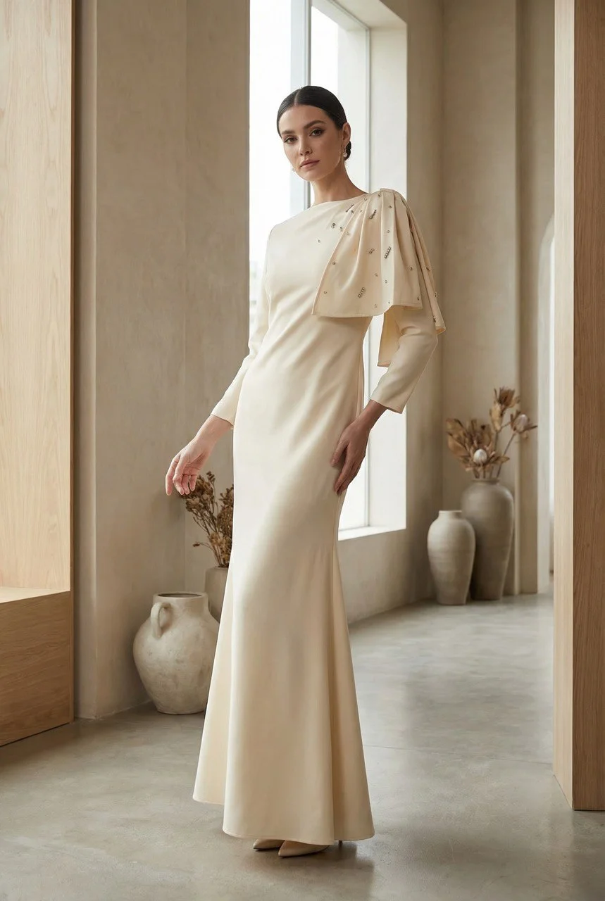 Ivory Royal Drape