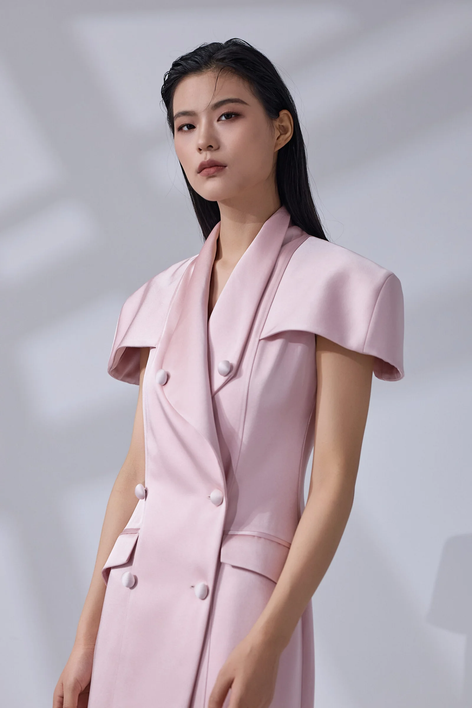 Icon Pink Blazer Dress