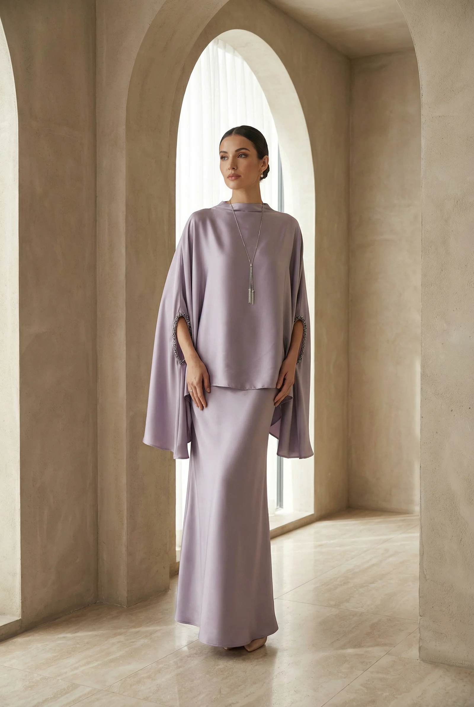Royal Lavender Gown