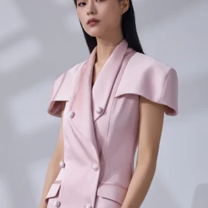 Icon Pink Blazer Dress