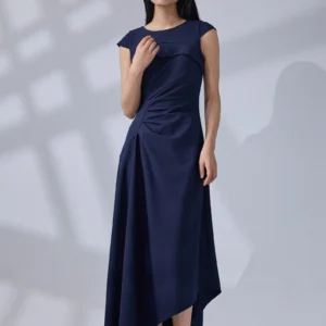 Dahlia Navy Dress