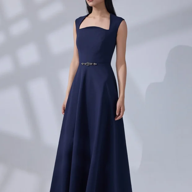 Royal Navy Crystal Gown