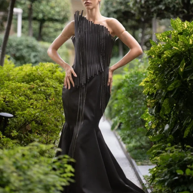 Evening Dress – Dark Black