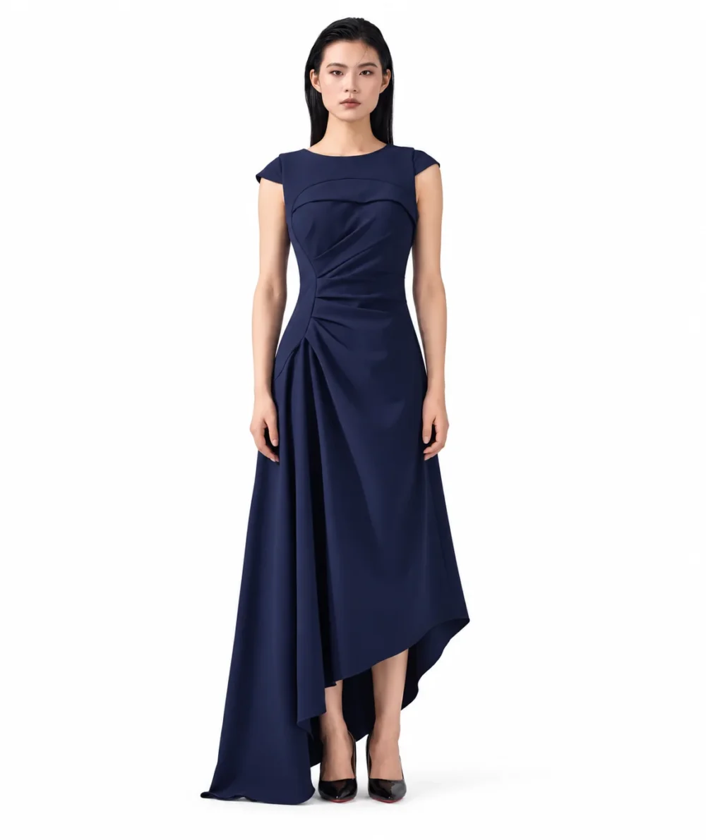 Dahlia Navy Dress