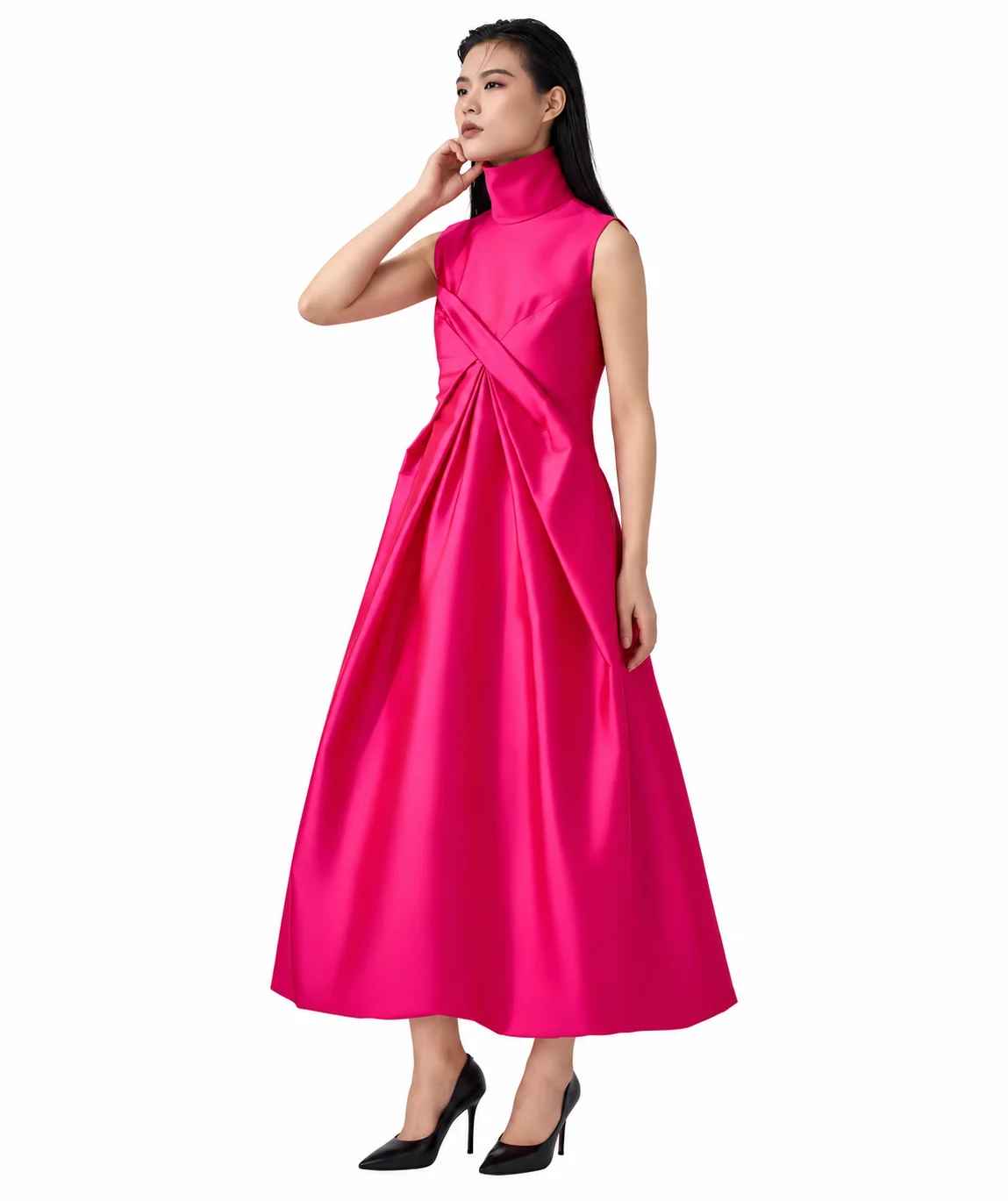 Victoria’s fuchsia dress - Image 3