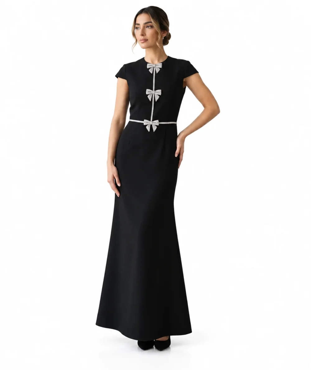Pearl Bow Dress