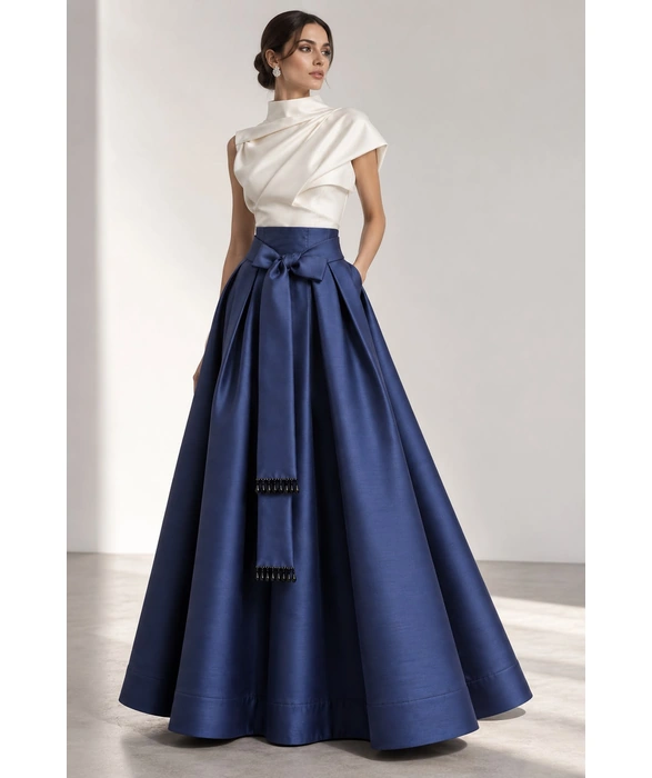 Pleated Maxi Skirt - Image 12