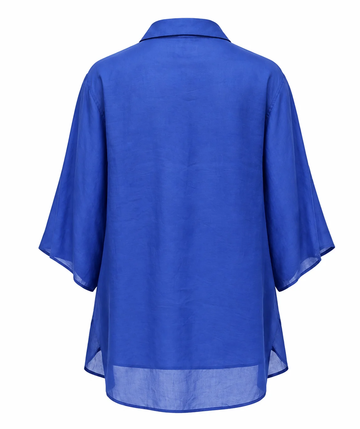 Royal Blue Relaxed Fit Blouse - Image 4