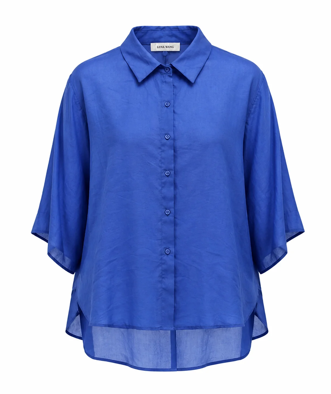 Royal Blue Relaxed Fit Blouse