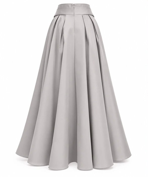 Pleated Maxi Skirt - Image 2