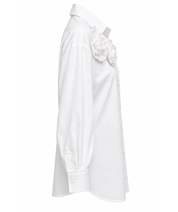 Rose Appliqué Shirt - Image 4